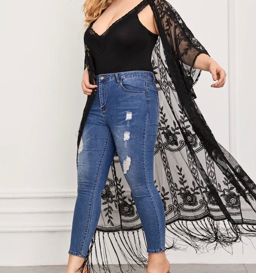 The KATRINA Lace kimono